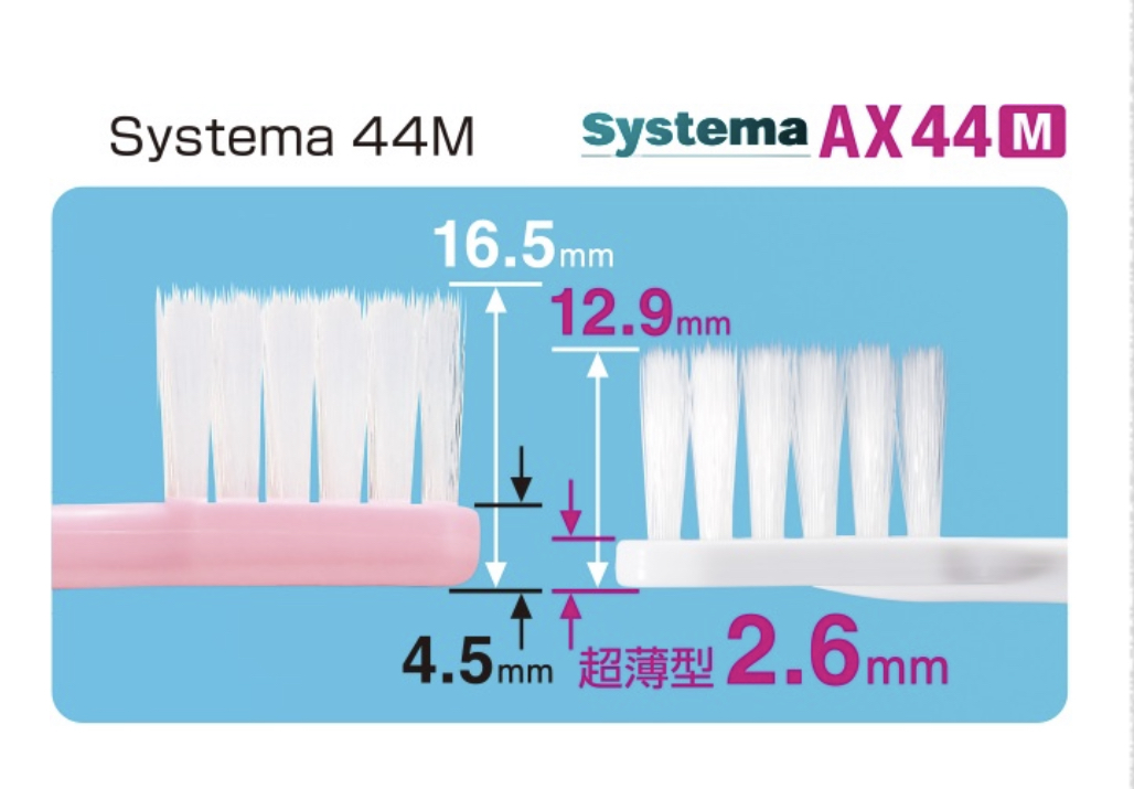 NICEなサイズの歯ブラシ発見